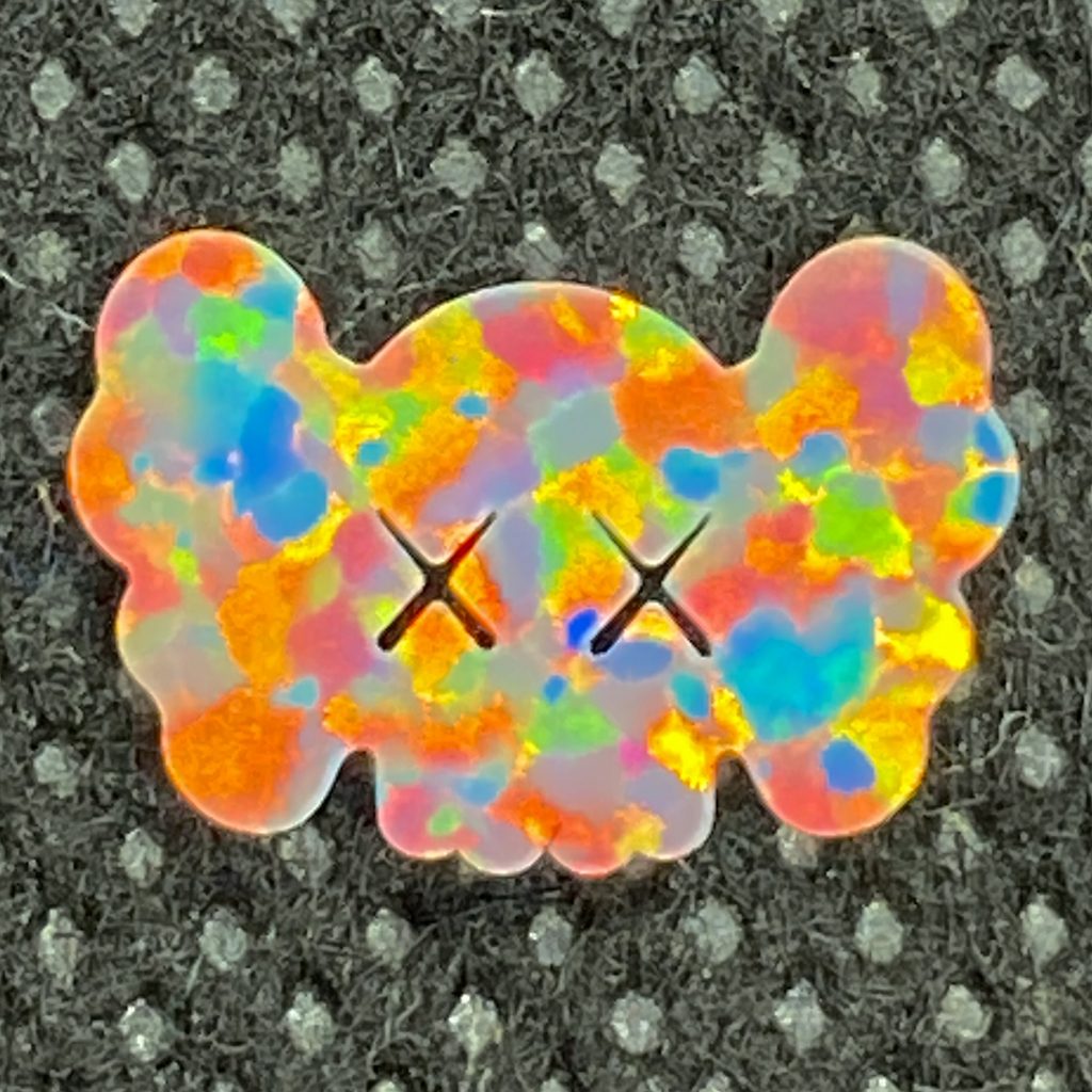 12mm x 8mm White KAWS Head